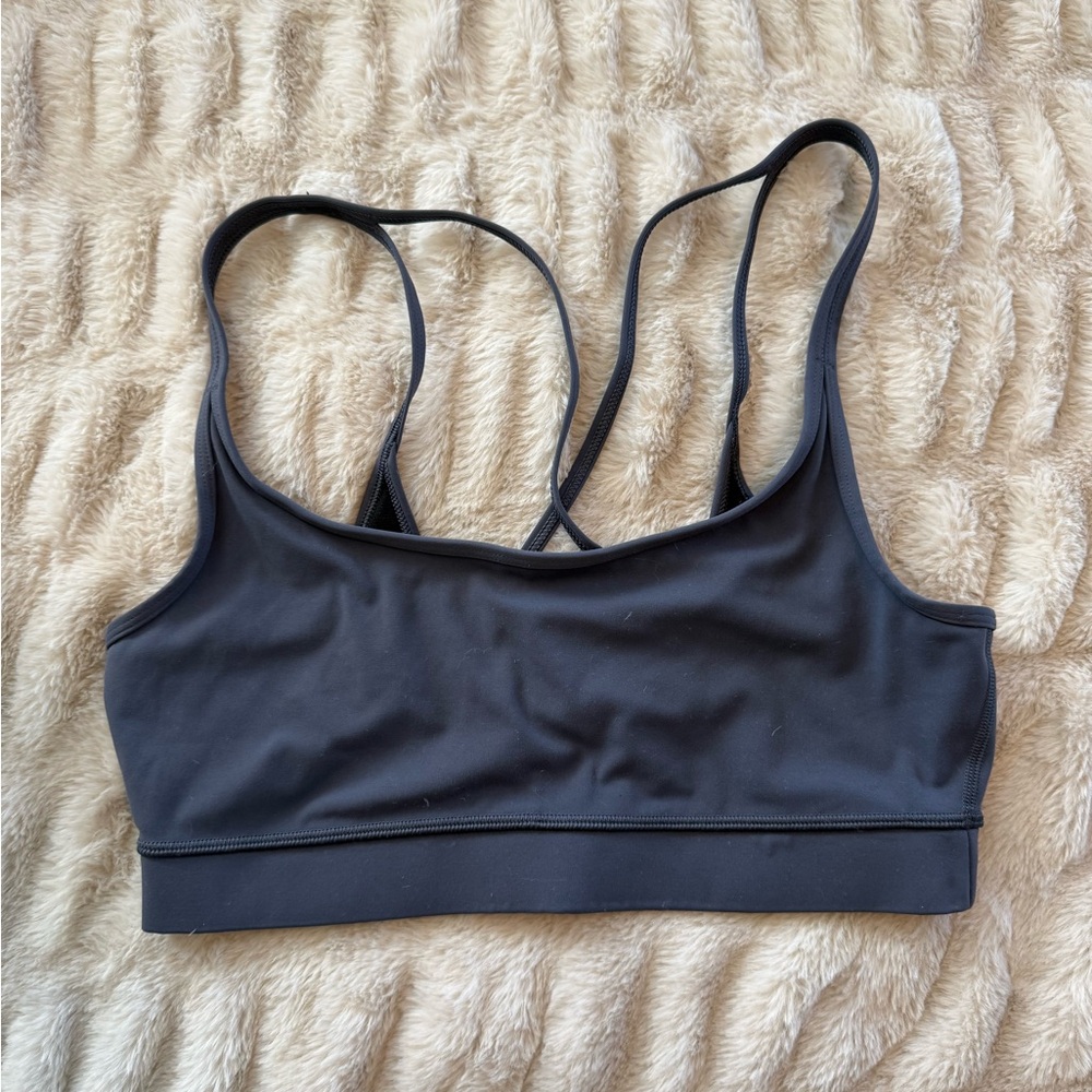 Vuori Charcoal Sports Bra